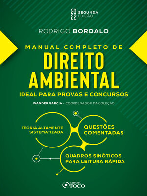 cover image of Manual Completo de Direito Ambiental